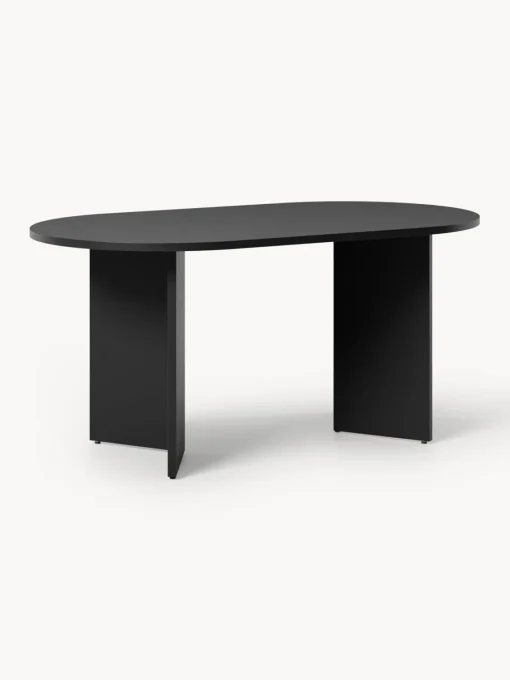 Outlet Mesa de comedor ovalada de madera Toni, 200 x 90 cm Mesas De Comedor|Mesas De Comedor