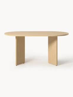 Outlet Mesa de comedor ovalada de madera Toni, tamaños diferentes Mesas De Comedor|Mesas De Comedor