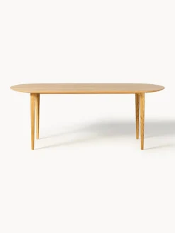 Mesa de comedor ovalada de madera de roble maciza Archie, 200 x 100 cm Mesas De Comedor|Mesas De Comedor