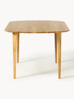 Mesa de comedor ovalada de madera de roble maciza Archie, 200 x 100 cm Mesas De Comedor|Mesas De Comedor