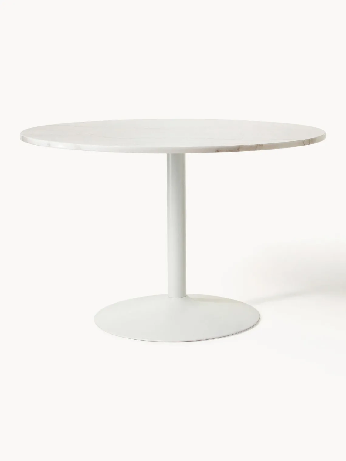 Mesas De Comedor|Mesas De Comedor>Westwing Collection Mesa de comedor ovalada de mármol Miley, tamaños diferentes Mármol blanco