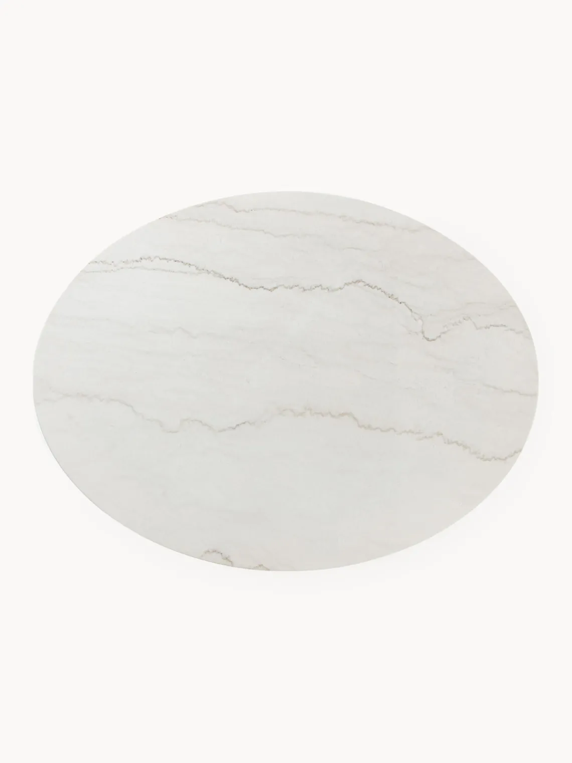 Mesas De Comedor|Mesas De Comedor>Westwing Collection Mesa de comedor ovalada de mármol Miley, tamaños diferentes Mármol blanco