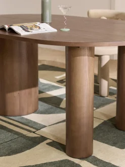 Sale Mesa de comedor ovalada de roble Dunia, tamaños diferentes Mesas De Comedor|Mesas De Comedor