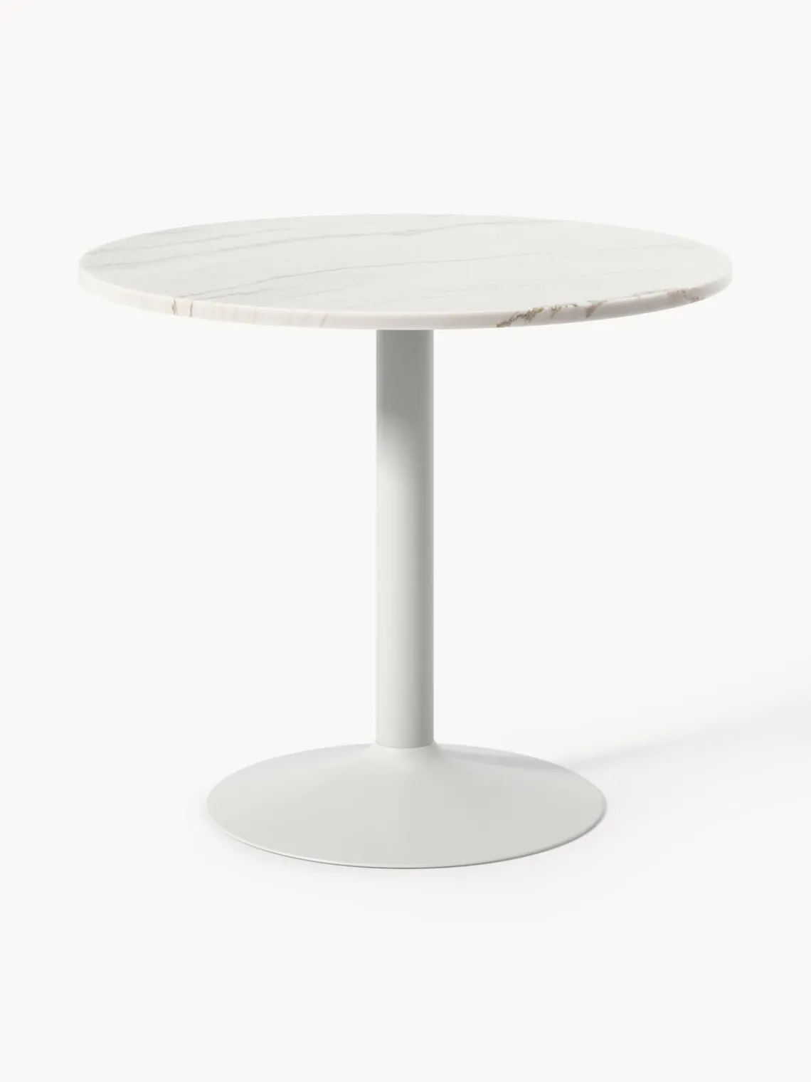 Mesas De Comedor|Mesas De Comedor>Westwing Collection Mesa de comedor ovalada de mármol Miley, tamaños diferentes Mármol blanco