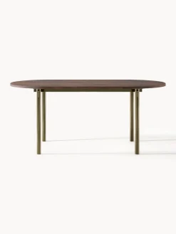 Mesas De Comedor|Mesas De Comedor></noscript>Westwing Collection Mesa de comedor ovalada Mavi, tamaños diferentes Madera de acacia, dorado