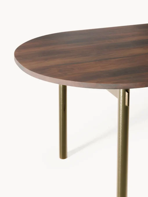 Mesas De Comedor|Mesas De Comedor>Westwing Collection Mesa de comedor ovalada Mavi, tamaños diferentes Madera de acacia, dorado