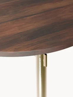Mesas De Comedor|Mesas De Comedor></noscript>Westwing Collection Mesa de comedor ovalada Mavi, tamaños diferentes Madera de acacia, dorado