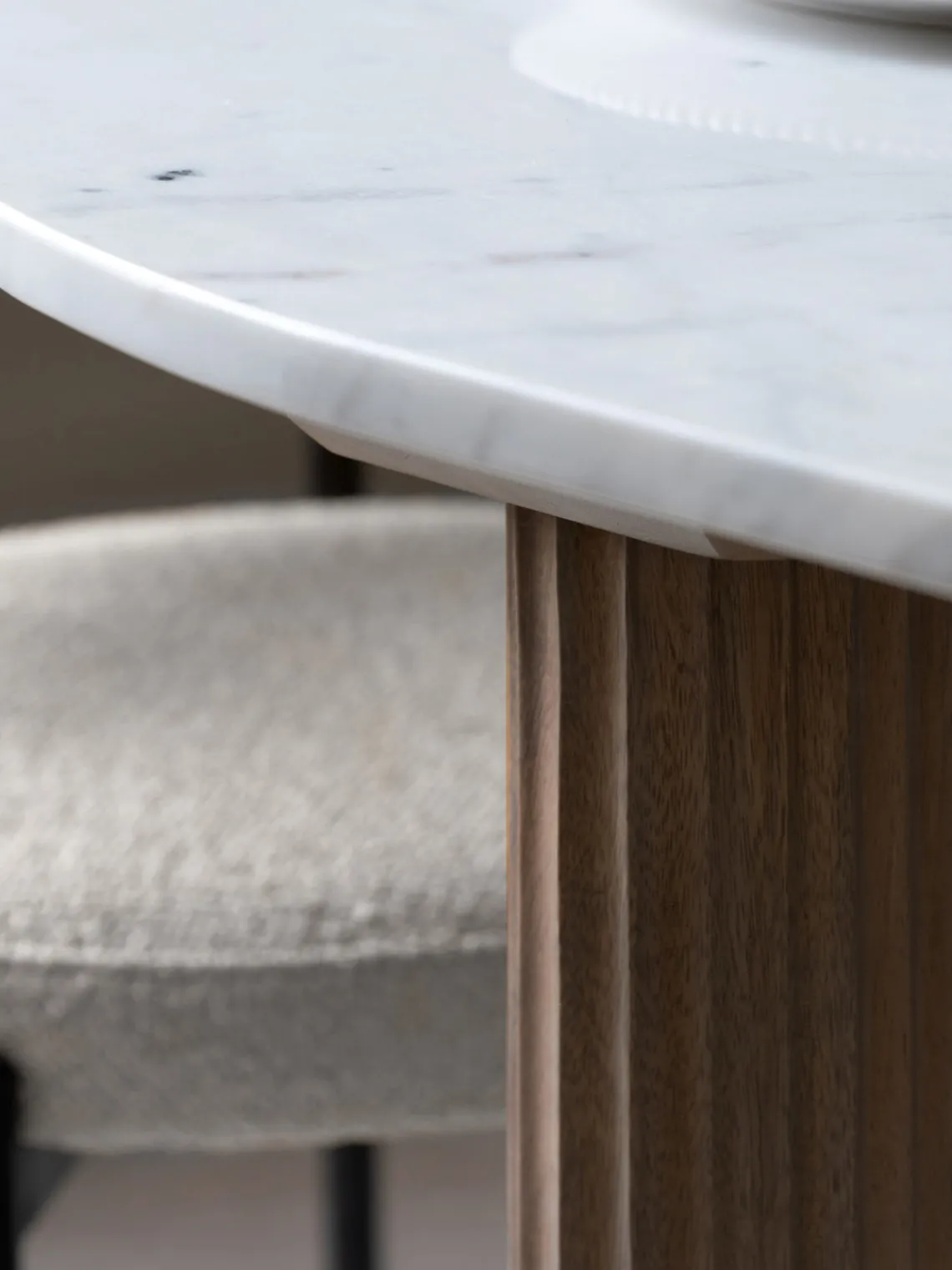 Mesas De Comedor|Mesas De Comedor> Mesa de comedor ovalada Marmo, 200 x 90 cm