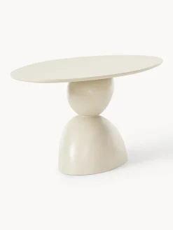 Mesas De Comedor|Mesas De Comedor>Westwing Collection Mesa de comedor ovalada Sahra, tamaños diferentes Beige claro