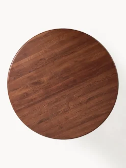 Mesas De Comedor|Mesas De Comedor></noscript>Westwing Collection Mesa de comedor redonda con estructura estriada Nelly, tamaños diferentes Madera de roble oscura