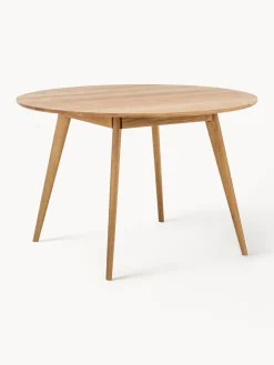 Mesas De Comedor|Mesas De Comedor>Rowico Home Mesa de comedor redonda de roble Yumi, Ø 115 cm Madera de roble