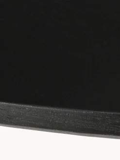 Mesas De Comedor|Mesas De Comedor></noscript>Rowico Home Mesa de comedor redonda de madera de caucho Yumi, Ø 115 cm Madera de caucho lacada en negro
