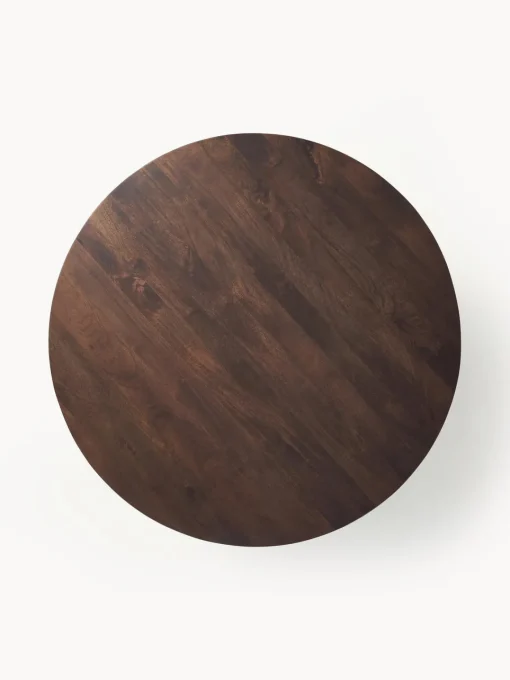 Mesas De Comedor|Mesas De Comedor>Westwing Collection Mesa de comedor redonda de madera de mango Luca, tamaños diferentes Madera de mango, dorado