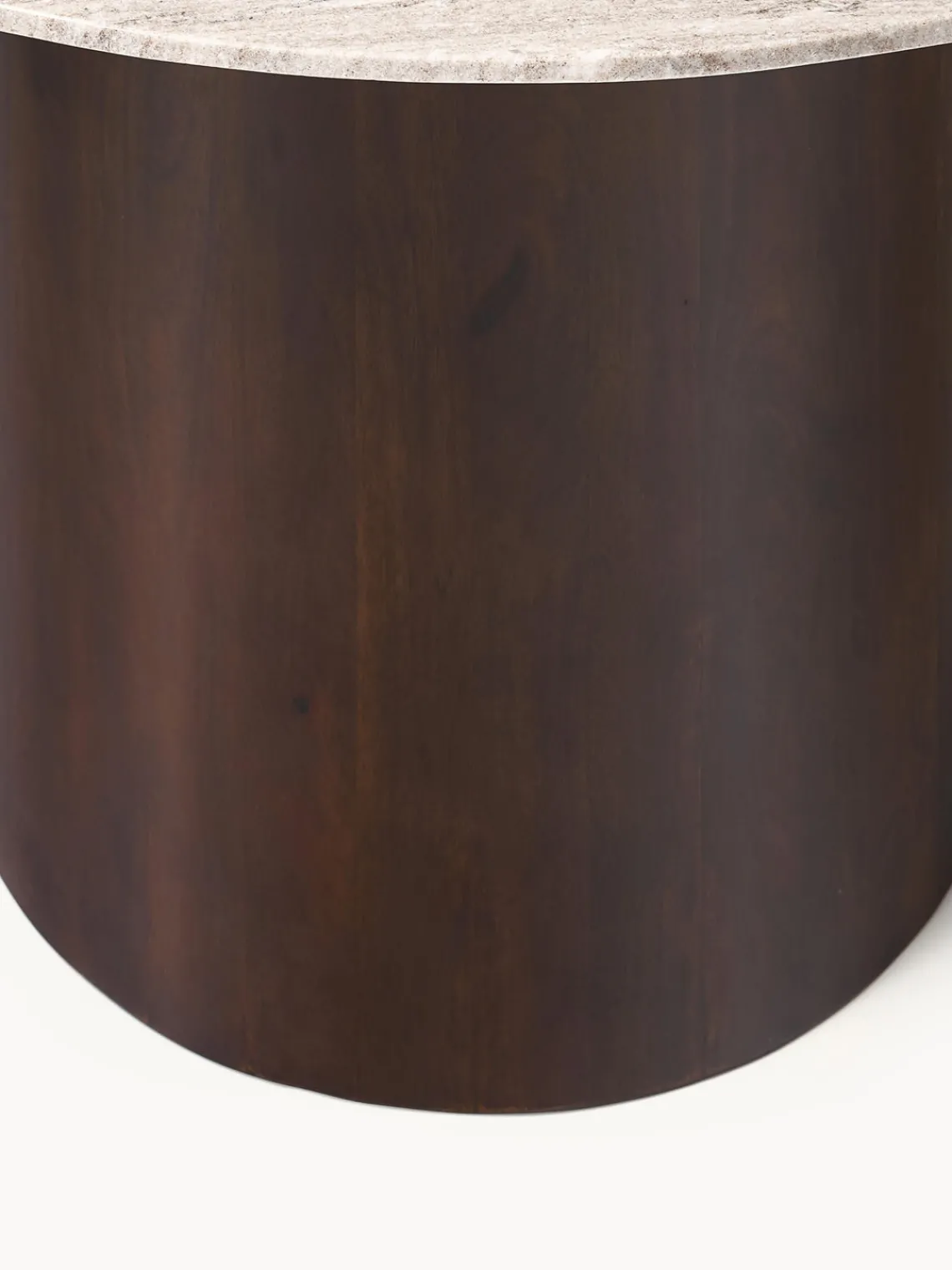 Mesas De Comedor|Mesas De Comedor>Westwing Collection Mesa de comedor redonda de mármol, Abby, tamaños diferentes Mármol beige claro