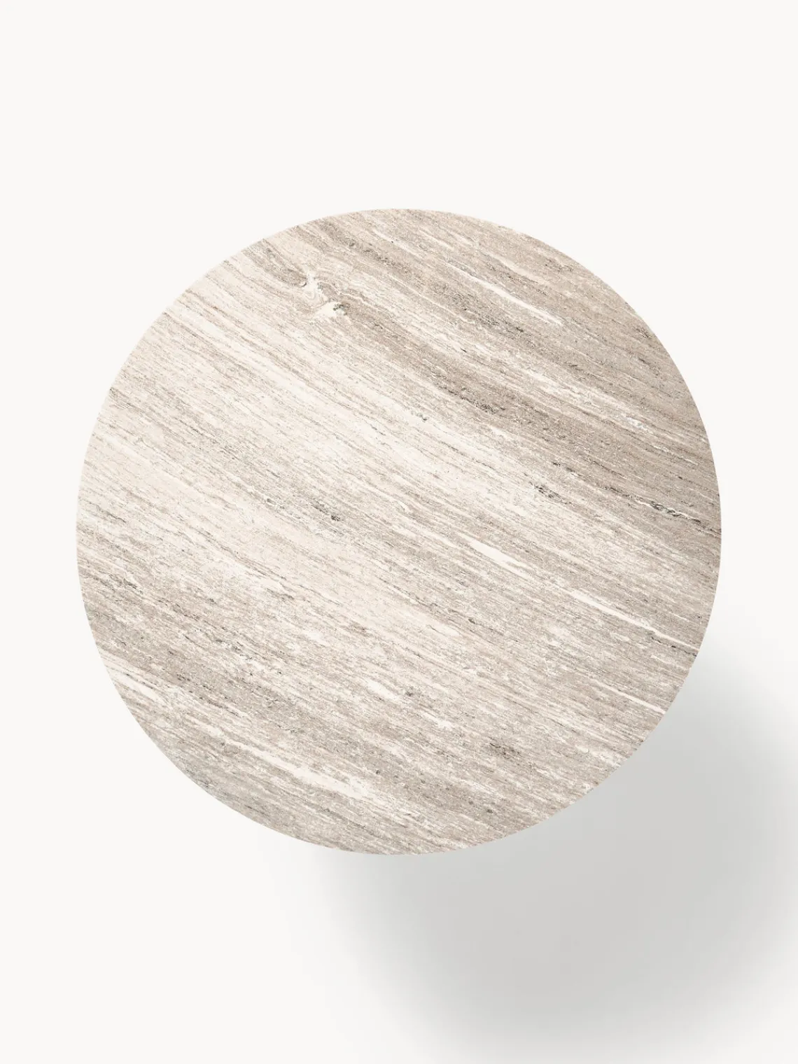 Mesas De Comedor|Mesas De Comedor>Westwing Collection Mesa de comedor redonda de mármol, Abby, tamaños diferentes Mármol beige claro