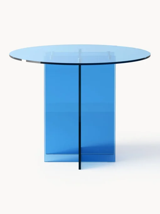 Sale Mesa de comedor redonda de vidrio Anouk, tamaños diferentes Mesas De Comedor|Mesas De Comedor