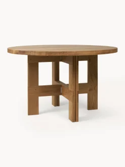 Mesas De Comedor|Mesas De Comedor>FRAMA Mesa de comedor redonda de madera de roble Farmhouse, Ø 120 cm