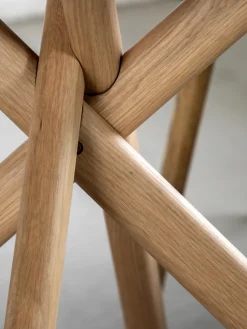 Mesa de comedor redonda Korsa, Ø 110 cm Mesas De Comedor|Mesas De Comedor