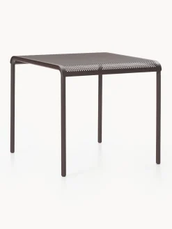 Mesas De Jardín|Mesas De Jardí­N>Ferm Living Mesa de jardín Dapple, 80 x 80 cm Madera oscura