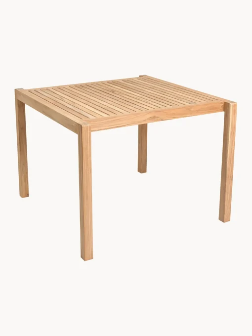 Mesas De Jardín|Mesas De Jardí­N>Carl Hansen & Søn Mesa de jardín de madera de teca AH901, 100 x 99 cm