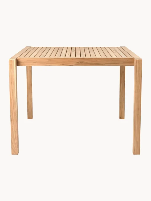 Mesas De Jardín|Mesas De Jardí­N>Carl Hansen & Søn Mesa de jardín de madera de teca AH901, 100 x 99 cm