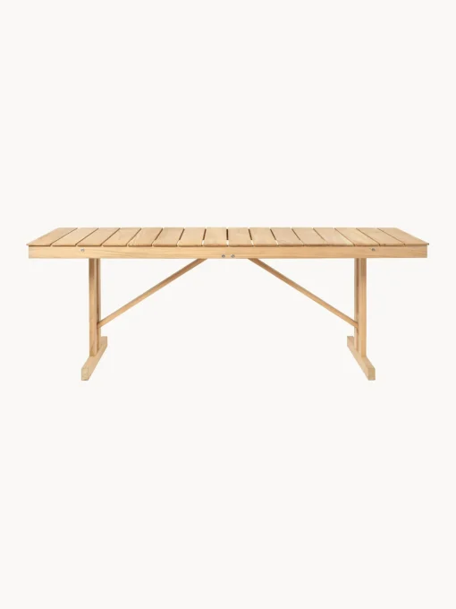 Mesas De Jardín|Mesas De Jardí­N>Carl Hansen & Søn Mesa de jardín plegable de madera de teca BM1771, 195 x78 cm