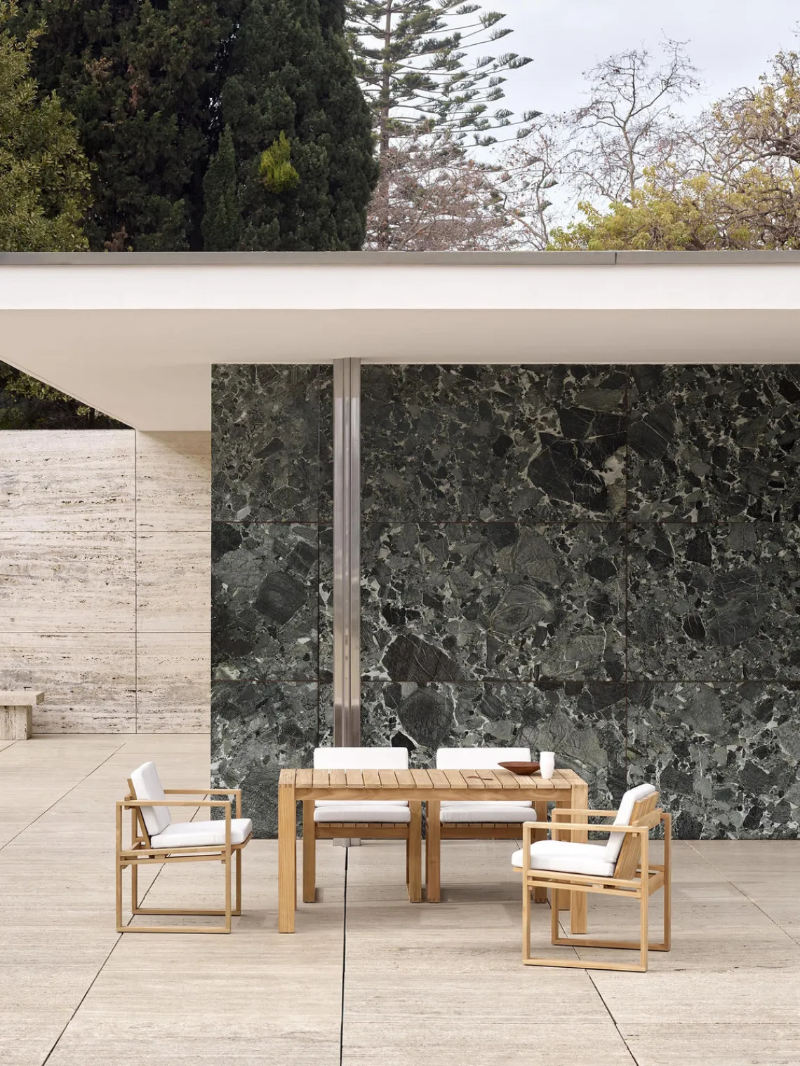 Mesas De Jardín|Mesas De JardíN>Carl Hansen & Søn Mesa de jardín plegable de madera de teca BK15, 153 x 76 cm