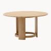 Mesa de jardín redonda de madera de eucalipto Xoriguer, Ø 140 cm Mesas De Jardín|Mesas De Jardí­N