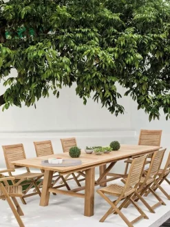 Online Mesa extensible para exterior de teca Maryland Mesas De Jardín|Mesas De Jardí­N