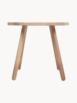 Hot Mesa infantil redonda de madera de caucho Dilcia Niños Decoración Infantil|Mesas Y Sillas Infantiles