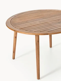 Mesas De Jardín|Mesas De Jardí­N></noscript>Westwing Collection Mesa para exterior redonda de madera de acacia Marc, tamaños diferentes