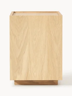 Mesitas De Noche|Mesitas De Noche></noscript>Westwing Collection Mesilla de noche de madera Larsen Madera de roble lacada