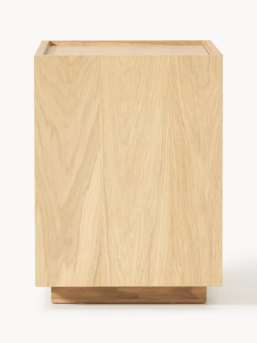 Mesitas De Noche|Mesitas De Noche>Westwing Collection Mesilla de noche de madera Larsen Madera de roble lacada