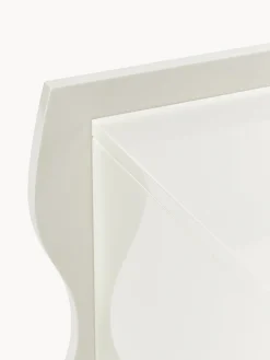 Mesitas De Noche|Mesitas De Noche></noscript>Westwing Collection Mesita de noche brillante Emina Beige claro