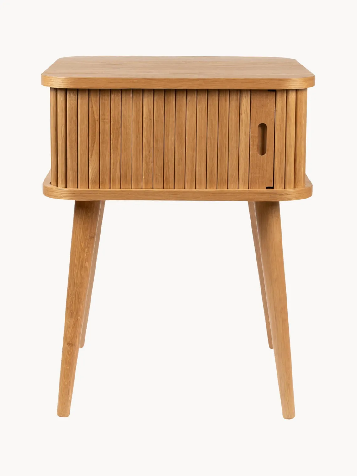 Best Mesita de noche de madera Barbier, puerta corredera Mesitas De Noche|Mesitas De Noche