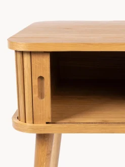 Best Mesita de noche de madera Barbier, puerta corredera Mesitas De Noche|Mesitas De Noche