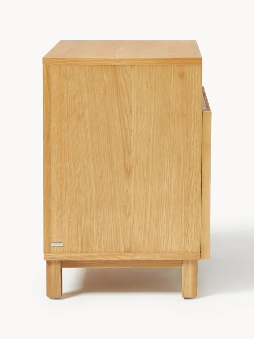 Mesitas De Noche|Mesitas De Noche> Mesita de noche de madera de roble Beyla