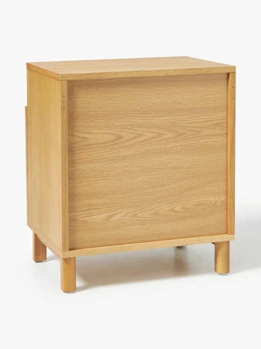 Mesitas De Noche|Mesitas De Noche> Mesita de noche de madera de roble Beyla