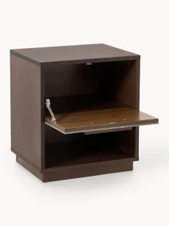 Best Mesita de noche de madera con frente tapizado Wisp Mesitas De Noche|Mesitas De Noche