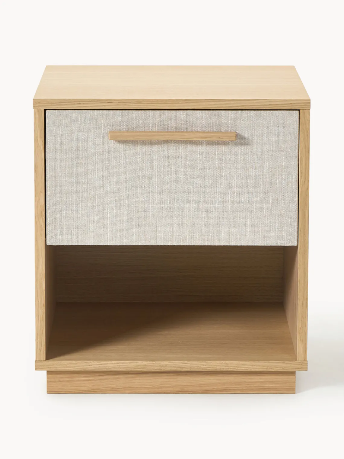 Hot Mesita de noche de madera con frente tapizado Wisp Mesitas De Noche|Mesitas De Noche