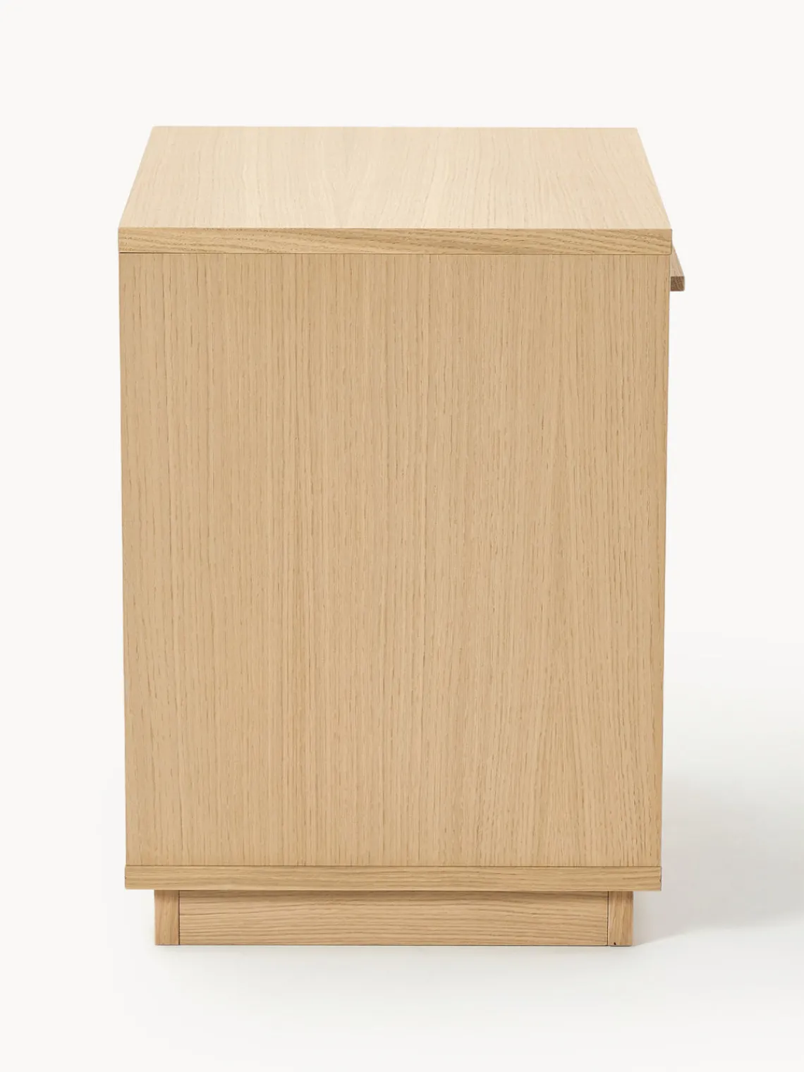 Hot Mesita de noche de madera con frente tapizado Wisp Mesitas De Noche|Mesitas De Noche