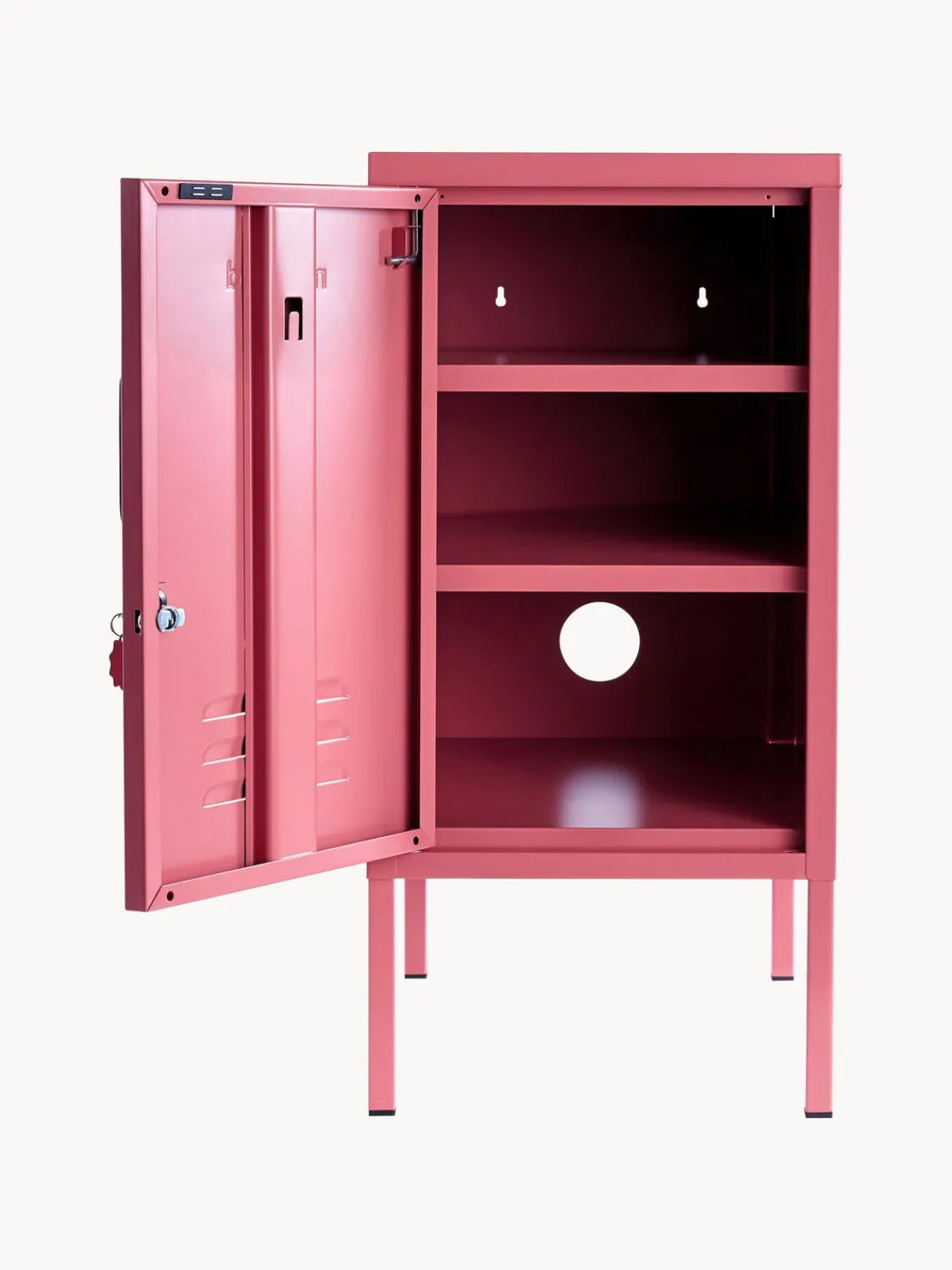 Hot Mesita de noche de metal The Shorty, apertura de puerta izquierda o derecha Niños Armarios Infantiles|Mesitas De Noche