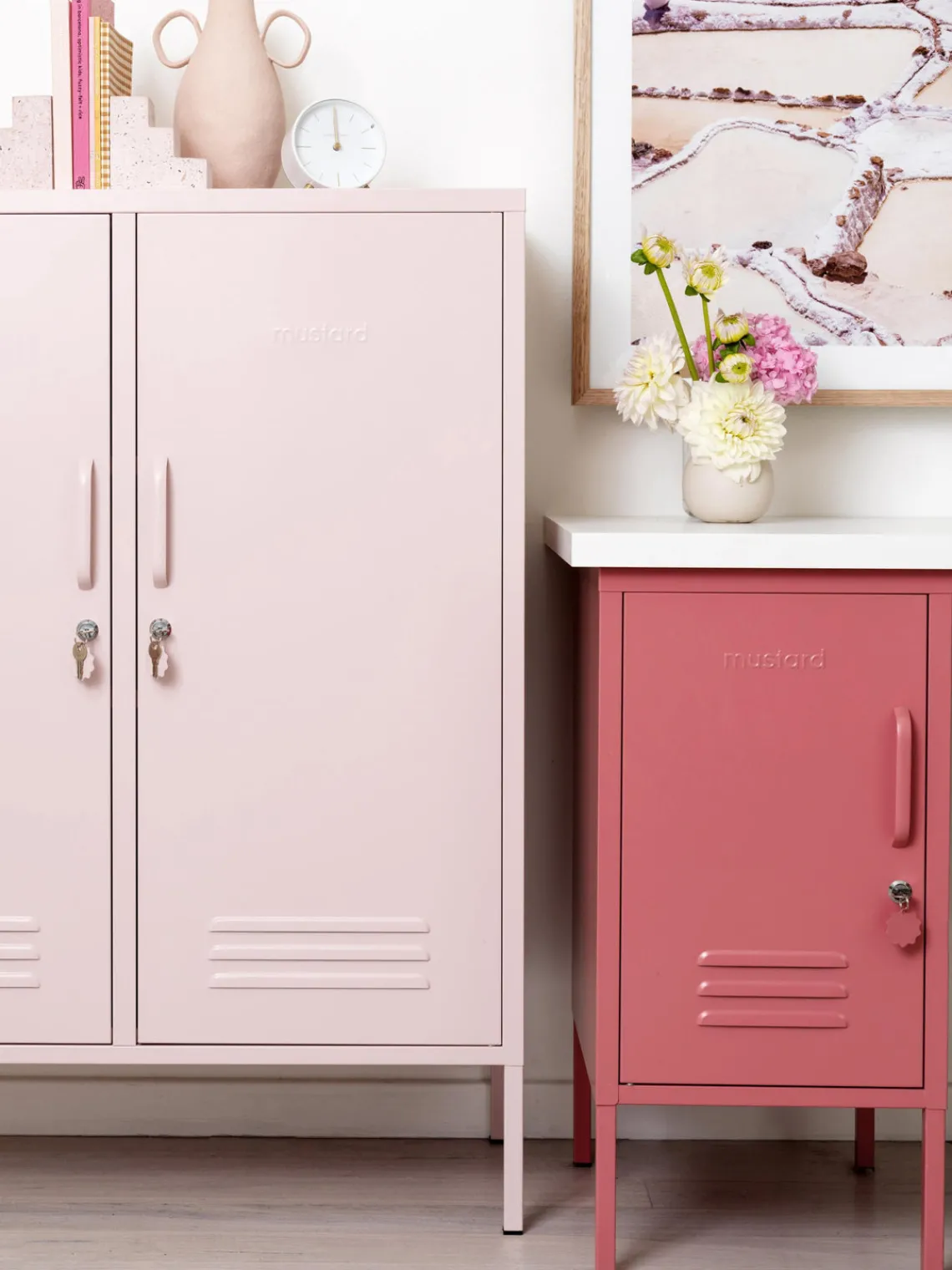 Hot Mesita de noche de metal The Shorty, apertura de puerta izquierda o derecha Niños Armarios Infantiles|Mesitas De Noche