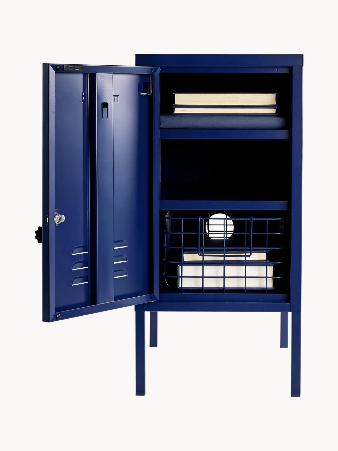 Discount Mesita de noche de metal The Shorty, apertura de puerta izquierda o derecha Niños Armarios Infantiles|Mesitas De Noche