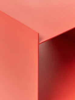 Mesitas De Noche|Mesitas De Noche></noscript>Westwing Collection Mesita de noche de metal Aiden 2 Rojo
