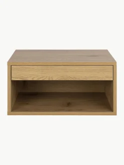 Mesitas De Noche|Mesitas De Noche></noscript> Mesita de noche de pared con cajón Cholet Madera