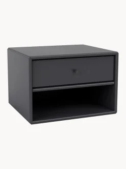 Mesitas De Noche|Mesitas De Noche>Montana Furniture Mesita de noche de pared Dash Gris antracita
