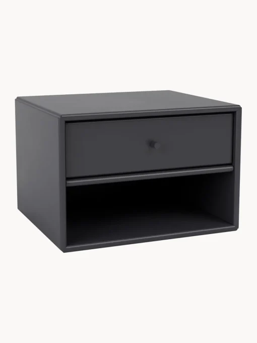 Mesitas De Noche|Mesitas De Noche>Montana Furniture Mesita de noche de pared Dash Gris antracita