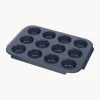 Bandejas Para Horno|Bandejas Para Horno>Joseph Joseph Molde para muffins con revestimiento antiadherente Nest