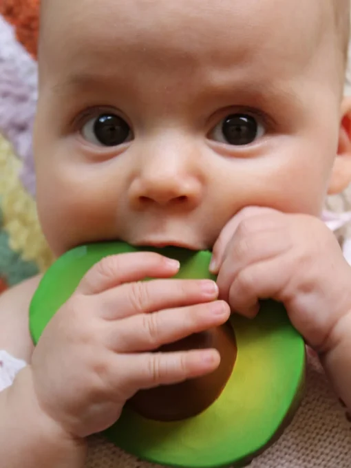 Juguetes Para Bebés|Juguetes Para Bebés>Oli & Carol Mordedor artesanal para bebé Fruits & Veggies